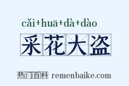 采花大盗是什么意思的图片